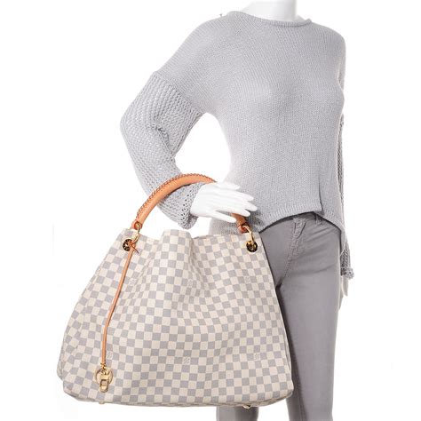 louis vuitton damier azur canvas artsy gm bag|Neverfull GM Damier Azur Canvas .